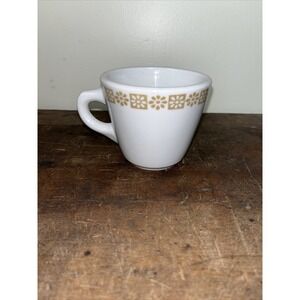 Vintage 1960s Shenango RestaurantWare Daisy Dot Coffee Cup Mug Anchor Hocking